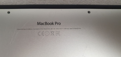 Apple MacBook Pro A1502 13" 2015 i5 2,7 GHz double 8 Go RAM 128 Go SSD taches #0818 - Photo 13/13