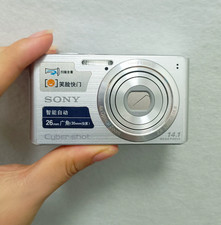 Sony Cyber Shot DSC-W610 Digital Camera 14.1MP 4x Optical Zoom Silver Auto Focus
