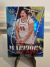 AUDI CROOKS 2024-25 Bowman U Chrome 🏀 WARRIORS of the Paint /150 Blue Refractor