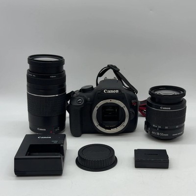 Canon EOS Rebel T5 18.0MP Digital SLR DSLR Camera With Lens