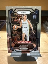 2024 Panini Prizm Monopoly WNBA #22 Sevgi Uzun RC - Dallas Wings Rookie