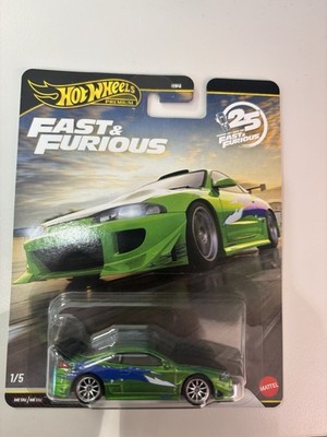 Hot Wheels 1995 Mitsubishi Eclipse Fast & Furious 1/5 1:64 Modellauto