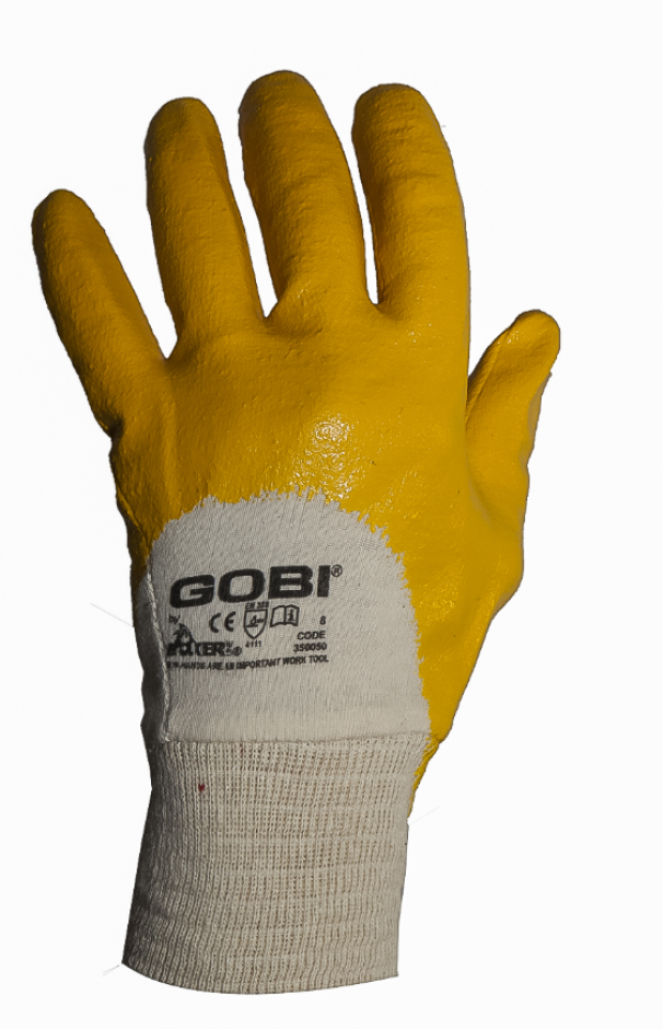 Guanti So.Di.Fer GOBI cotone impregnato taglia 8 giallo - F1204153