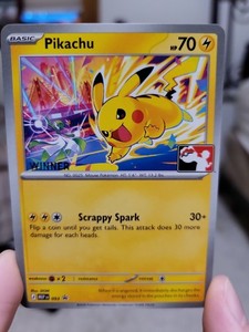 Pikachu Winner Promo | eBay