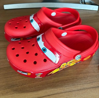 NEW Crocs Lightning McQueen Clog Adult Shoe Limited Classic Disney No Lightup