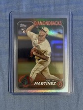 2024 Topps Series 1 - Justin Martinez #325 Rainbow Foil (RC)