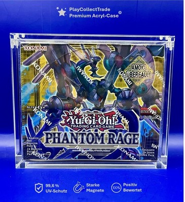 [ Premium Acryl Case] Magnetisch  UV-Schutz Größe: Yu-Gi-Oh YuGiOh 24/9
