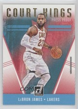 2018-19 Panini Donruss Court Kings Press Proof LeBron James #19 09s9