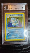 BGS 9 MINT - POP 1 - Highest Graded - Blastiose Base Set Unlimited Holo Spanish