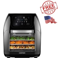 Multifunctional Digital Air Fryer+ Rotisserie, Dehydrator, Convection Oven, 1...