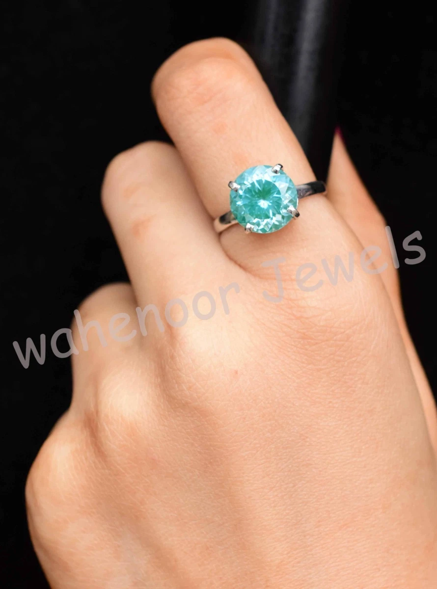 Anello Regolabile Donna Argento 925 Anello In Pietra Di