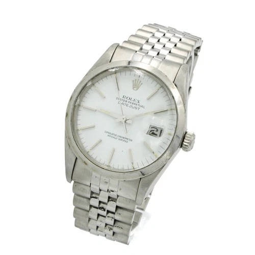 Men's Rolex OP Datejust 36mm Watch Ref.#16000 White Dial Automatic W211738-2