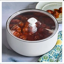 pampered chef:4-QT. (3.8-L) INSULATED SERVING BOWL-freeship