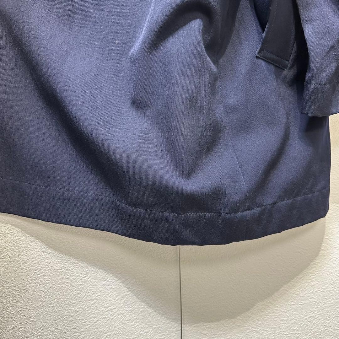 90's COMME des GARCONS tricot China wool belted trench coat | eBay