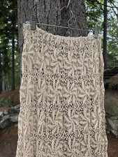 Antique Pinwheel Crochet Skirt S/M Never Worn