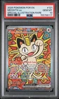2026 POKEMON POR EN-PERFECT ORDER SPECIAL ILLUSTRATION RARE MEOWTH EX PSA 10