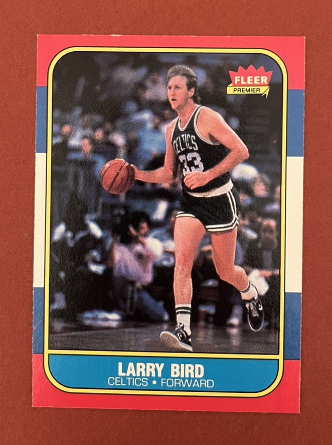 1986-87 Fleer Set Break Larry Bird #9 NR-MINT