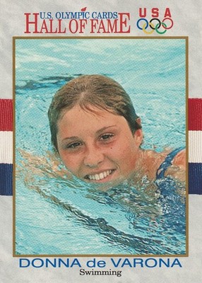 1991 Impel U.S. Olympic Cards Hall of Fame - Donna DeVarona #37 Swimming