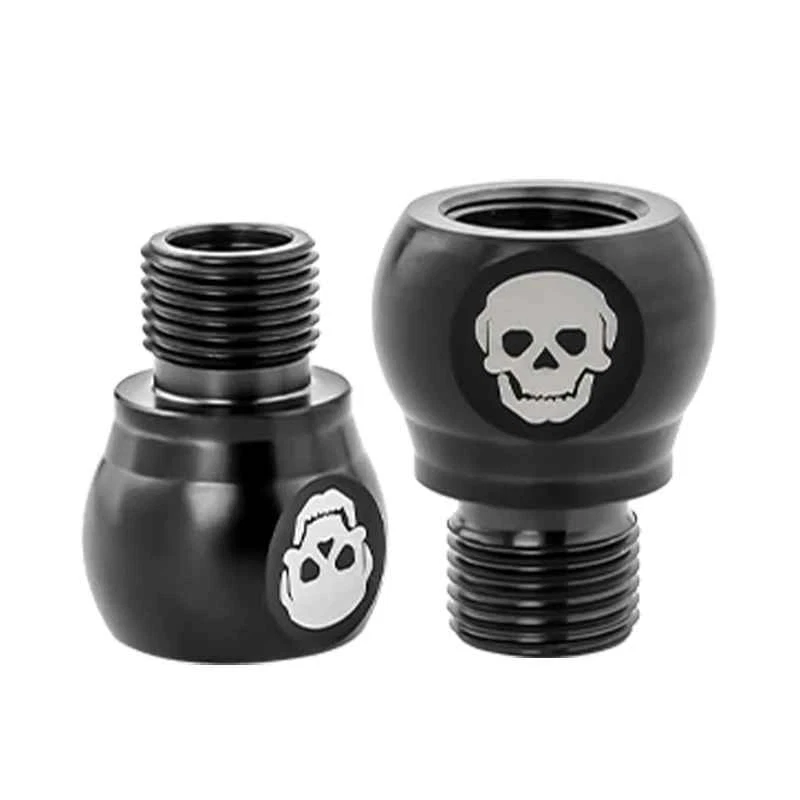 EXTENSORES DE PEDAL DE BICICLETA 20 MM MANIVELA 9/16 A PEDAL Extensión de pedal 9/16 MTB BMX Foto 2 de 4