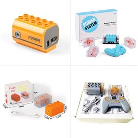 Mechanical Gear Motor Set for Lego9656,Remote Control Power Component Compatible