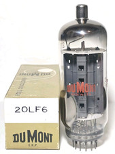 1 DuMont 20LF6 Vacuum Tube Tested On TV -7