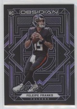 2021 Panini Obsidian Rookies Electric Etch Purple 61/100 Feleipe Franks #197 pe8