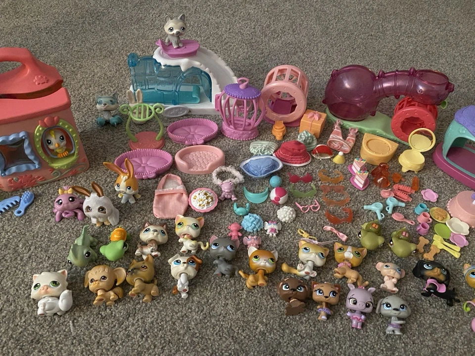 AUTHENTIC Little Pet Shop Mix Lot 100+ Pieces - Image 4 of 4