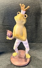 Mackenzie-Childs Stirling Check Fergal The Frog With Snail New - No Box