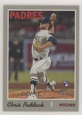2019 Topps Heritage High Number Action Variation Chris Paddack #703 8k4