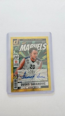 Dusko Savanovic Net Marvels 09/10 Anadolu Efes Donruss Panini Euroleague 2024-25