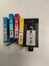 5 Original HP Tintenpatronen 920 XL mit Chip LEER