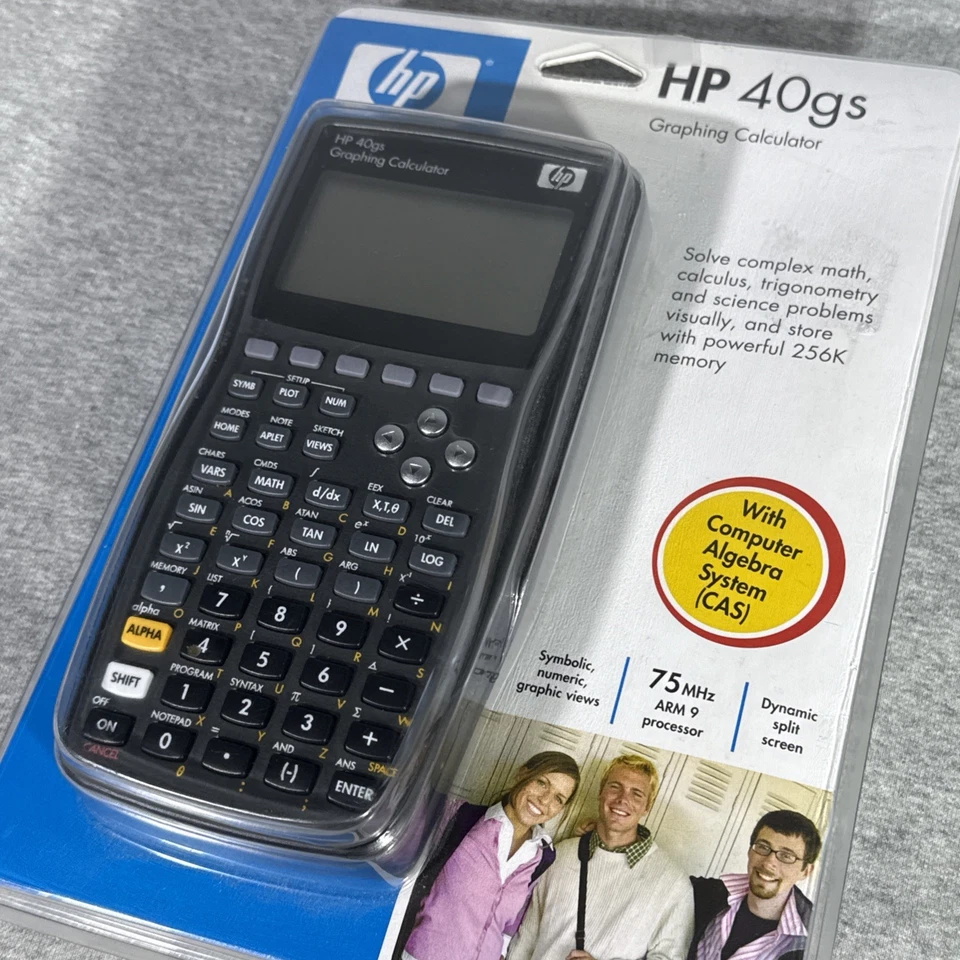 HP 40gs Graphing Calculator w/ CAS - Brand New Sealed in Box - Image 2 of 4