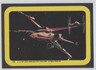 1977 Topps Star Wars Series 1 Sticker - #11 X-Wing Tie Fight