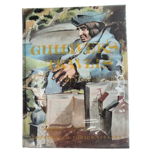 Gulliver's Travels by Jonathan Swift Junior Library 1947 Hardcover Children Book - Picture 1 of 13