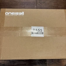 oneisall Dog Grooming Vacuum 7 in 1 Pet Hair Trimmer Clipper Kit Blue New