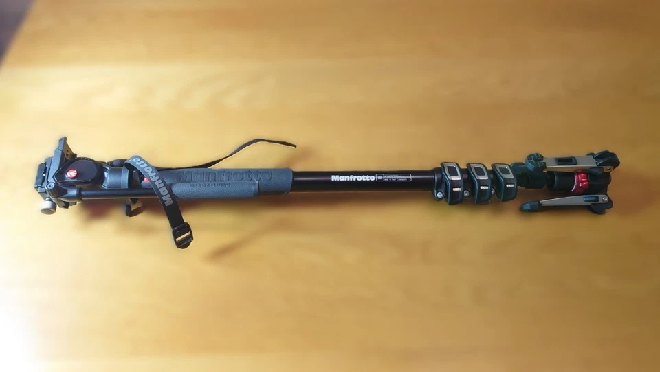 Manfrotto XPRO+ Alu Video-Einbeinstativ mit Befree Live Fluid Kopf "gebraucht" - Bild 2 von 4