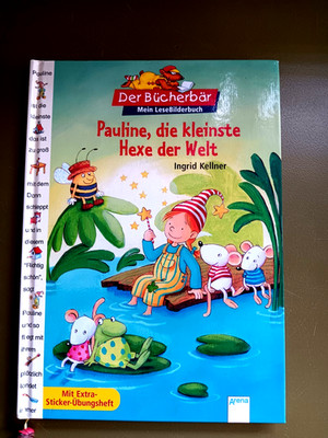 Pauline, die kleinste Hexe der Welt @ Ingrid Kellner@ Bücherbär - LeseBilderbuch