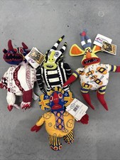 Lot of 4 Disney Bean Bag Disney Store Vintage 8  The Lion King Stageshow Plush