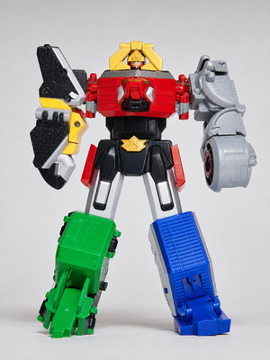 SAKUKARE Power Rangers Samurai Sentai Shinkenger DX Shinken Oh Megazord BANDAI
