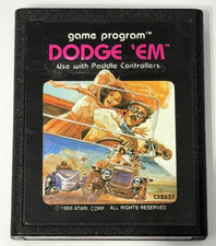 DODGE 'EM *ATARI 2600 + 7800* NUR KART *TOP ZUSTAND*