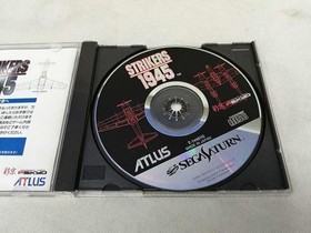 Atlas Strikers 1945 Sega Saturn Game Used