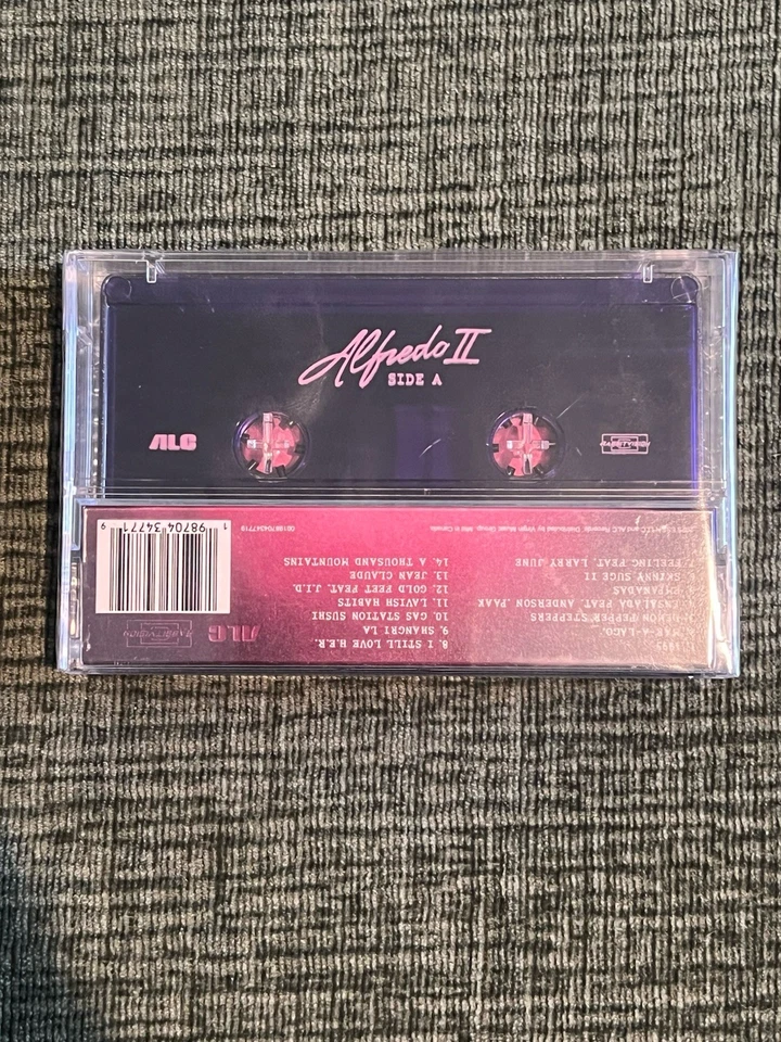 Freddie Gibbs x Alchemist Alfredo 2 Purple Cassette Tape 500 Limited Sealed MINT - Image 4 of 4