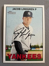 2016 Topps Heritage - Jacob Lindgren ( New York Yankees ) #139