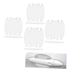 8 PCS Car Door Handle Protector, Scratch-Resistant Elastic Door Bow Handle