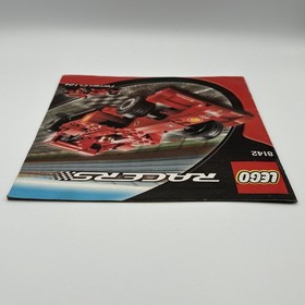LEGO RACERS 8142 Ferrari 248 F1 1:24 Instruction Manual Only. No Lego pieces.