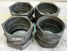 Lot Of 4 (3") Mixed Lot Of EMT Compression Couplings T01087