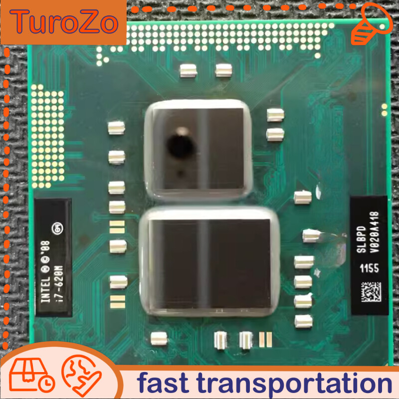 Intel Core i7-620M Dual-Core Mobile Laptop CPU SLBPD