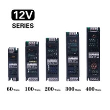 AC 240V to DC 12V 24V 60W-400W LED Power Supply Transformer Driver For LED Strip