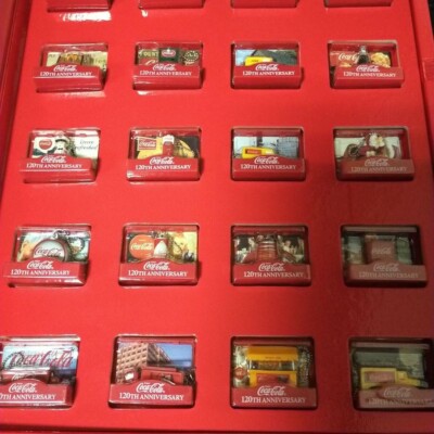 コカコーラ120thANNIVERSARY Coca Cola 120th Anniversary Memorial Novelty Figure Collection