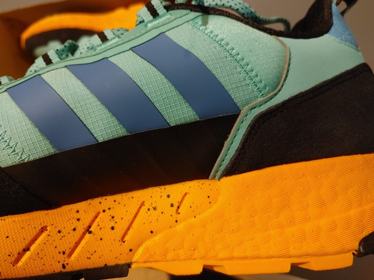 Adidas ZX Boost Ultra Athletic Shoes GX6568 Mint Orange